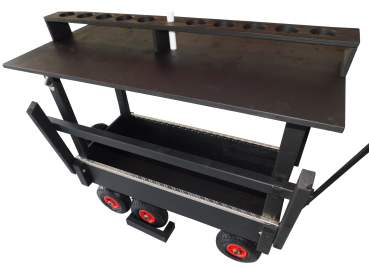 Bollerwagen Deluxe im Wandermodus